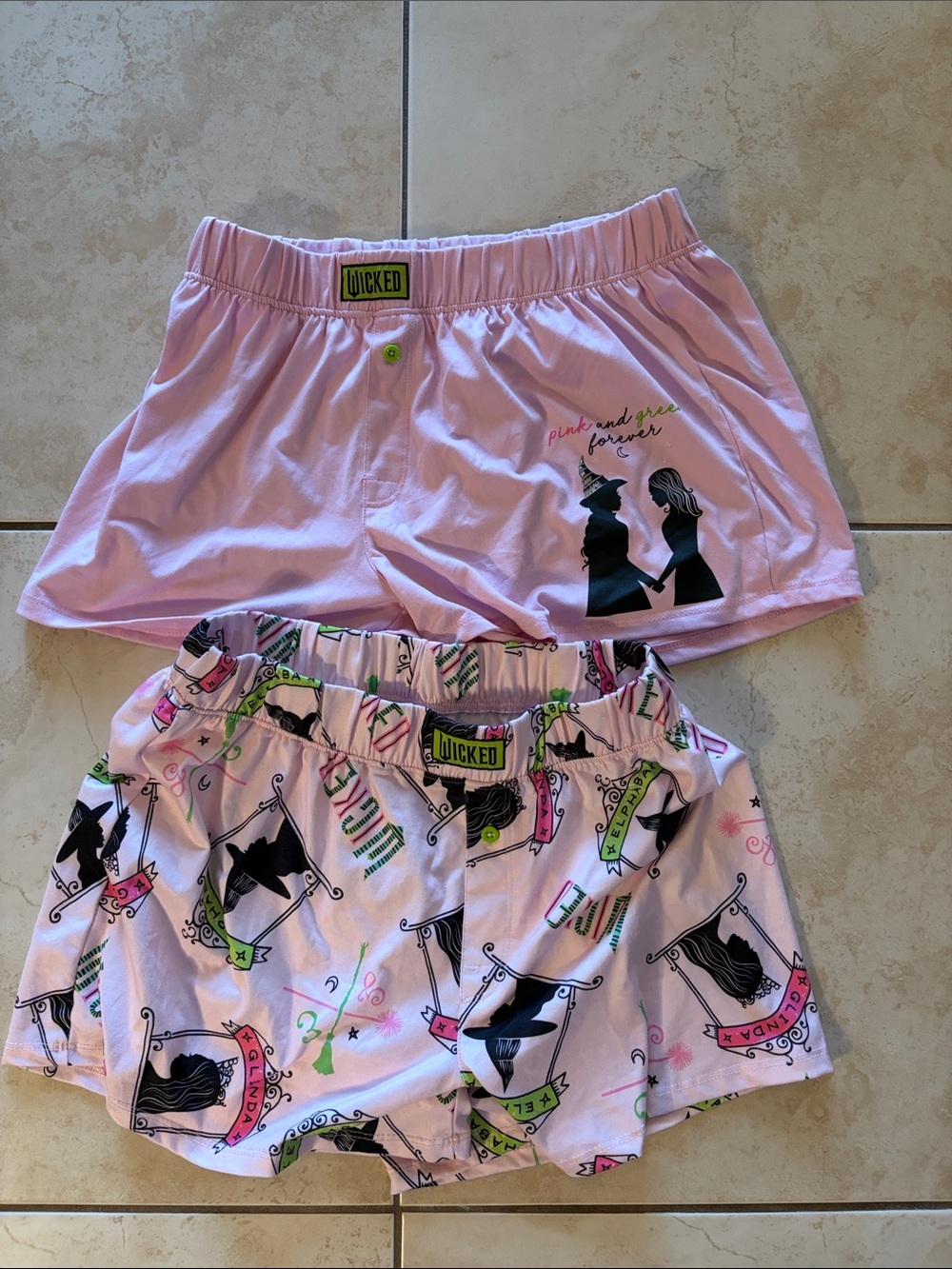 Wicked Women’s Pink Cotton Pajama Shorts Set of 2